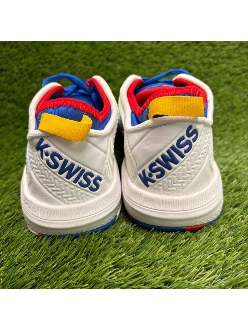 K-Swiss Hypercourt Supreme Mens Size 8.5 White Athletic Tennis Shoes Sneakers_10